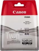 Canon multipack inkoustových náplní PGI-520BK / 2x v balení