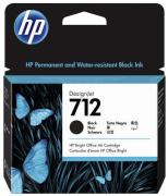 HP 712 Inkoustová náplň černá (80ml)/ 3ED71A