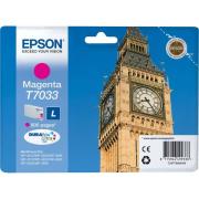 Epson inkoustová náplň/ C13T70334010/ WP-4000/ 4500/ 800 stran/ Magenta