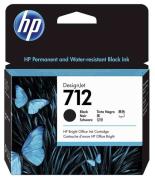 HP 712 Inkoustová náplň černá