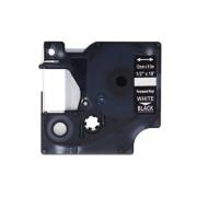 Alternativn&iacute; p&aacute;ska Dymo 1805435, 12mmx5,5m b&iacute;l&yacute; tisk/čern&yacute; podklad, vinyl