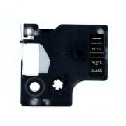 Alternativn&iacute; p&aacute;ska Dymo 40921, 9 mm x 7 m, b&iacute;l&yacute; tisk / čern&yacute; podklad