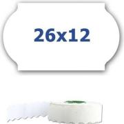 ETRL-26x12-white Cenov&eacute; etikety do kle&scaron;t&iacute;, 26mmx12mm, 900 ks, b&iacute;l&eacute;