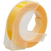 Alternativní páska Dymo Omega S0898170, 9 mm x 3 m, bílý tisk/žlutý podklad
