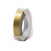 Alternativní páska Dymo Omega A0898190, 9 mm x 3 m, bílý tisk/zlatý podkklad