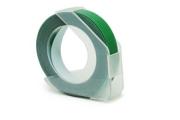 Alternativní páska Dymo Omega S0898160, 9 mm x 3 m, bílý tisk/zelený podklad