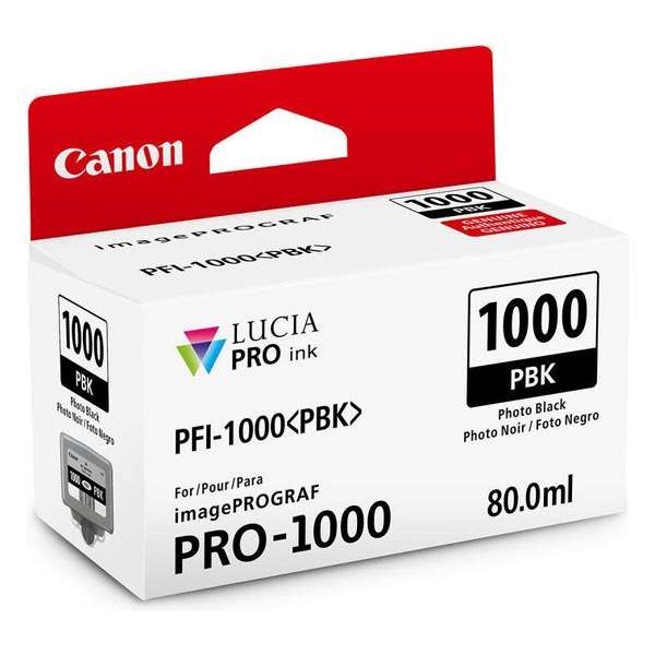 Canon originální ink PFI-1000 PBK, 0546C001, photo black, 2205str., 80ml, -