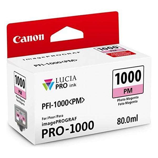 Canon originální ink PFI-1000 PM, 0551C001, photo magenta, 3755str., 80ml, -