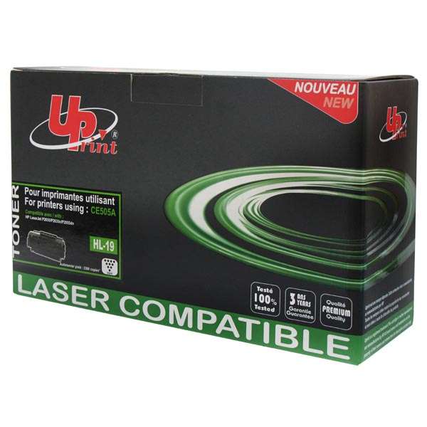 UPrint kompatibilní toner s HP CE505A, Canon CRG719, H.05AE, HL-19E, black, 2300str.