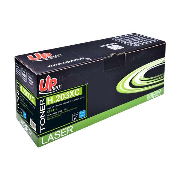 UPrint kompatibilní toner s HP CF541X, H.203XC, cyan, 2500str., high capacity, DOPRODEJ