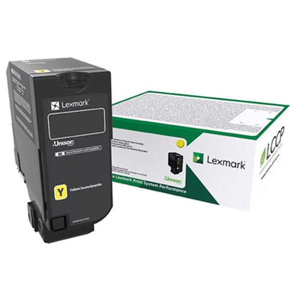 Lexmark originální toner 73B20Y0, yellow, 15000str., return