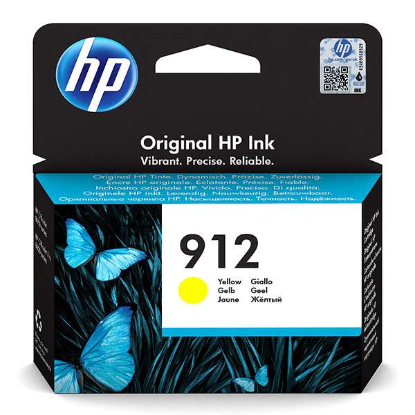 HP originální ink 3YL79AE#301, HP 912, yellow, blistr, 315str., high capacity, HP Officejet 8012, 8013, 8014, 8015 OJ Pro 8020