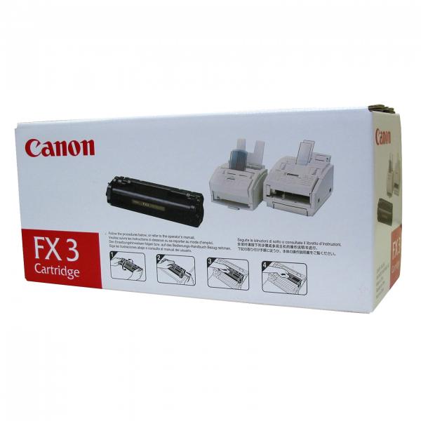 Canon originální toner FX3, black, 2700str., 1557A003, Canon L-300, 350, 260i, 280, 300, Multipass L-90, 60, O