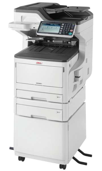 OKI MC853dnct/ A3/ print+scan+copy+fax/ 23ppm/ ProQ 2400dpi/ PCL6/ PS3/ Duplex/ Fax/ RADF/ USB/ LAN