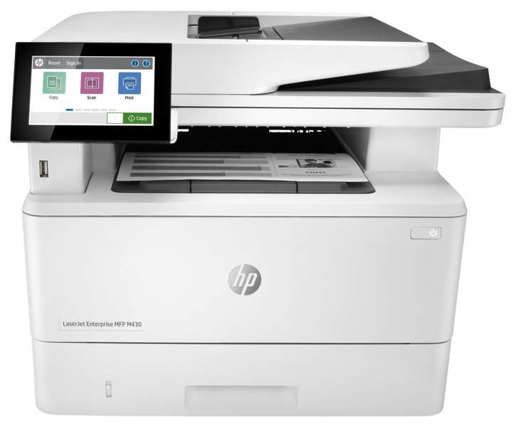 HP LaserJet Enterprise MFP M430f/ A4/ 38ppm/ 1200x1200dpi/ USB/ DADF/ duplex/ ePrint