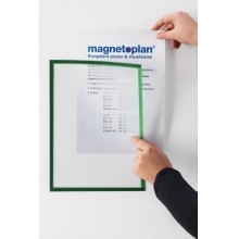 Magnetický rámeček Magnetoplan Magnetofix A4 černý (5ks)