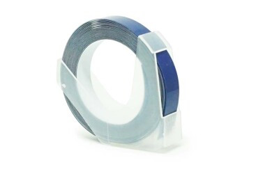 Alternativn&iacute; p&aacute;ska Dymo Omega A0898140, 9 mm x 3 m, b&iacute;l&yacute; tisk/modr&yacute; podklad