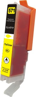 Gold Print  CLI-571Y XL - inkoust yellow pro Canon MG5750, MG6850, MG7750, 12ml