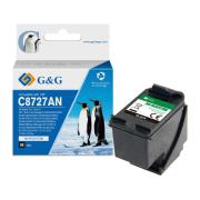 G&G kompatibilní ink s C8727A, HP 27, black, 20ml, ml NH-R8727BK, pro HP DeskJet 3320/3325/3420/3425/3550/3647/3650