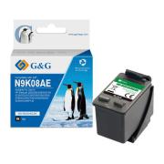 G&G kompatibilní ink s N9K08AE, HP 304XL, black, 18ml, ml NH-RC304XLBK-T, pro HP DeskJet 3720, 3730, 3732, 3752, 3758, 3755,  3758