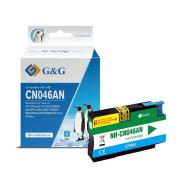 G&G kompatibilní ink s CN046AE, cyan, 1500str., NP-H-0951XLC(HP950XL, pro HP Officejet Pro 276dw, 8100 ePrinter,8620