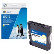 G&G kompatibilní ink s 405768, yellow, 600str., NP-RI-0041Y, pro Ricoh AFICIO SG 3100, SG 3110