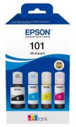 Epson inkoustová náplň/ T03V64A/ 101 EcoTank/ L6160/ L6170/ L6190/ L4150/ L4160/ 4-colour Mulitpack