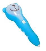 POŠKOZENÝ OBAL - XtendLan XL-3DPEN-F1BL nízkoteplotní 3D pero "medvídek" vhodné pro malé děti, pro PCL filament 1,75mm , modré