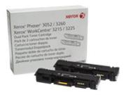 Xerox Phaser Cartridge 3052 black (106R02782) doublepack
