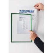 Magnetický rámeček Magnetoplan Magnetofix A4 červený (5ks)